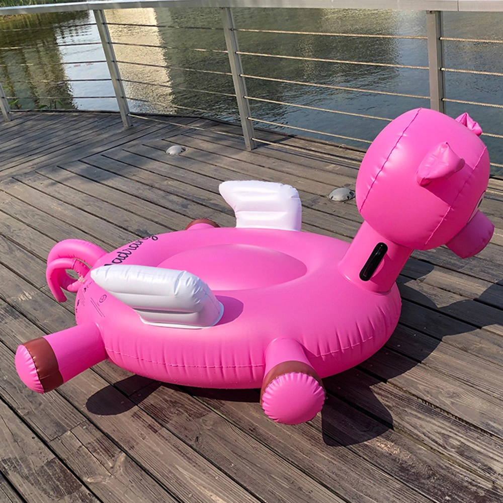 Giant Inflatable Animal Float PVC Red Pig Pool Float