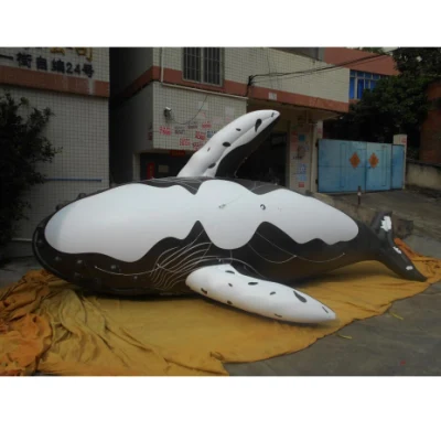 Boyi Custom Animals Parade Giant para el desfile de carnaval marino Globo inflable de ballena